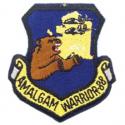 Air Force Amalgam War Patch Air Force Amalgam Warrior Patch