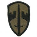 Military Asst. Command Patch OD