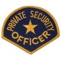 Private Security Officer Patch 