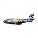 Air Force F86 Sabre - All Metal Sign  