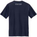 United States Air Force Academy Back Yoke on Blue Performance T-Shirt