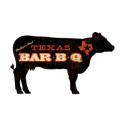 Bbq Cow PERSONALIZED Metal Sign