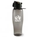 Army with Skull Smoke 19oz Water Bottle