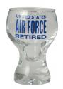 Retired United States Air Force Imprint on Clear Pilsner Shot Glass
