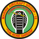 Rose Garden 15th MAG-15 Communications Decal      