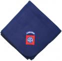 Army 82nd Airborne Logo Direct Embroidered Navy Stadium Blanket