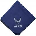 Air Force Wing Logo Direct Embroidered Navy Stadium Blanket