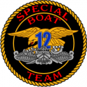 Naval Special Warfare Special Boat Team 12 Decal