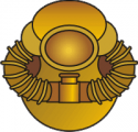 Scuba Diver (Gold)