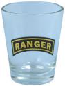 Army Ranger 1.75 oz Clear Shot Glass