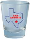 SAN ANTONIO TEXAS 1.5OZ SHOT GLASS