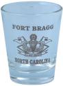 Army Ft Bragg Master Para Wing 1.5 oz Clear Shot Glass