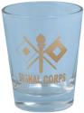 Army Signal Corps 1.75 oz Clear Shot Glass