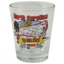 NORTH CAROLINA 1.5OZ SHOT GLASS