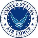 USAF  Logo ALUMINUM Sign 