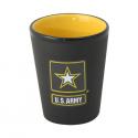 U.S. ARMY STAR 1.5OZ CERAMIC SHOT GLASS