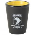 101ST SCREAMING EAGLES 1.5OZ MATTE SHOT GLASS