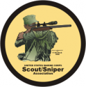USMC Sniper Scout Association Decal