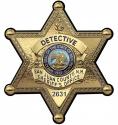 San Juan County New Mexico Sheriff's Department (Detective) Badge All Metal Sign
