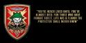 Special Operations Association (SOA) "You have never lived" All Metal Sign 18 x 
