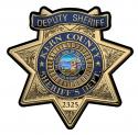 Kern County SHERIFF Deputy Personalized 15x15 Badge All Metal Sign With Your Bad