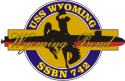 USS Wyoming SSBN-742  Decal