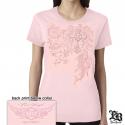 FIREFIGHTER FIRE ANGEL PINK T-SHIRT