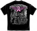 ELITE BREED FIREFIGHTER FIGHT BREAST CANCER T-SHIRT