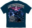 ELITE BREED POLICE FIGHT BREAST CANCER T-SHIRT