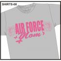 Air Force Mom with Roses Imprinted Shirt