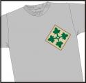 4th Infantry Division Imprinted Shirt