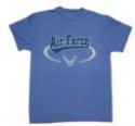 U.S. Air Force Banner Design Silk Screen on T-Shirt