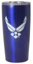 AIR FORCE WING LOGO BLUE 20OZ STAINLESS STEEL THERMAL