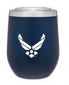 U.S. AIR FORCE 12OZ DOUBLE WALL STAINLESS STEEL TUMBLER