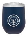 U.S. NAVY CREST 12OZ DOUBLE WALL STAINLESS STEEL TUMBLER