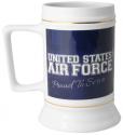 AIR FORCE PROUD TO SERVE 16OZ CERAMIC STEIN