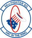 94th Fighter Squadron Decal
