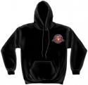 USMC, Semper Fi, black hooded sweat-shirt FRONT