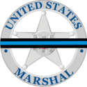 U.S. Marshal Service Badge with Memorial (1980 - Current) U.S. Marshal Service Badge with Memorial (1980 - Current)