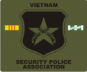 Vietnam Security Police Association (Cammie) Decal
