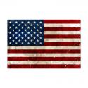 USA Flag Large   Medal Sign