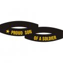 Proud Son of a Soldier Silicone Wrist Bracelet
