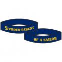 Proud Parent of a Sailor Silicone Wrist Bracelet