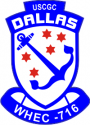 USCGC WHEC-716 Dallas  Decal