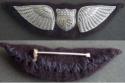 WWI Pilot British Rope Dallas Style Wing Sterling