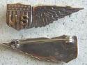 WWI Tiffany Reserve - Junior Pilot Wing Sterling 