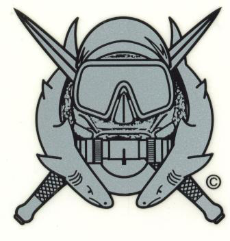 Special Operations Diving Supervisor Badge Vinyl Decal,special forces,army,lg