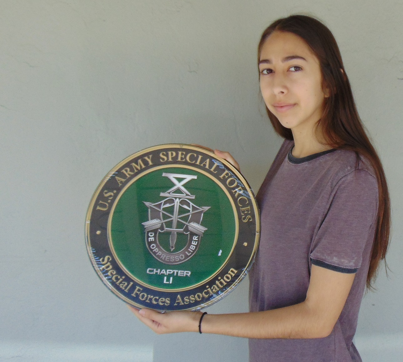 Special Forces Association All Metal Sign with your Association Number