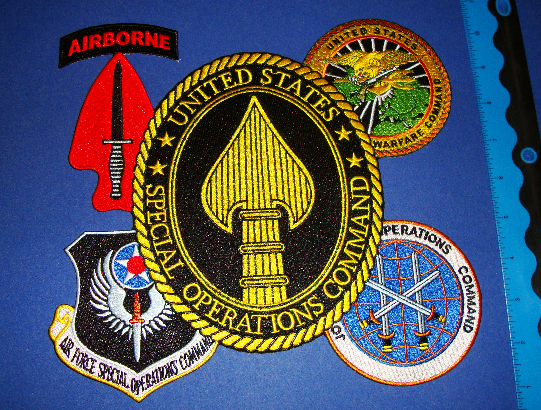 Special Operations Command Airborne USASOC Army Military Patch