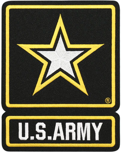 US Army with Star Logo Large Patch | North Bay Listings